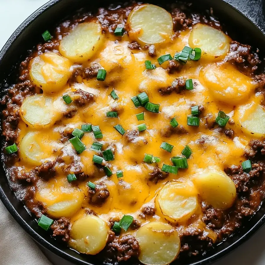 ground beef and potatoes