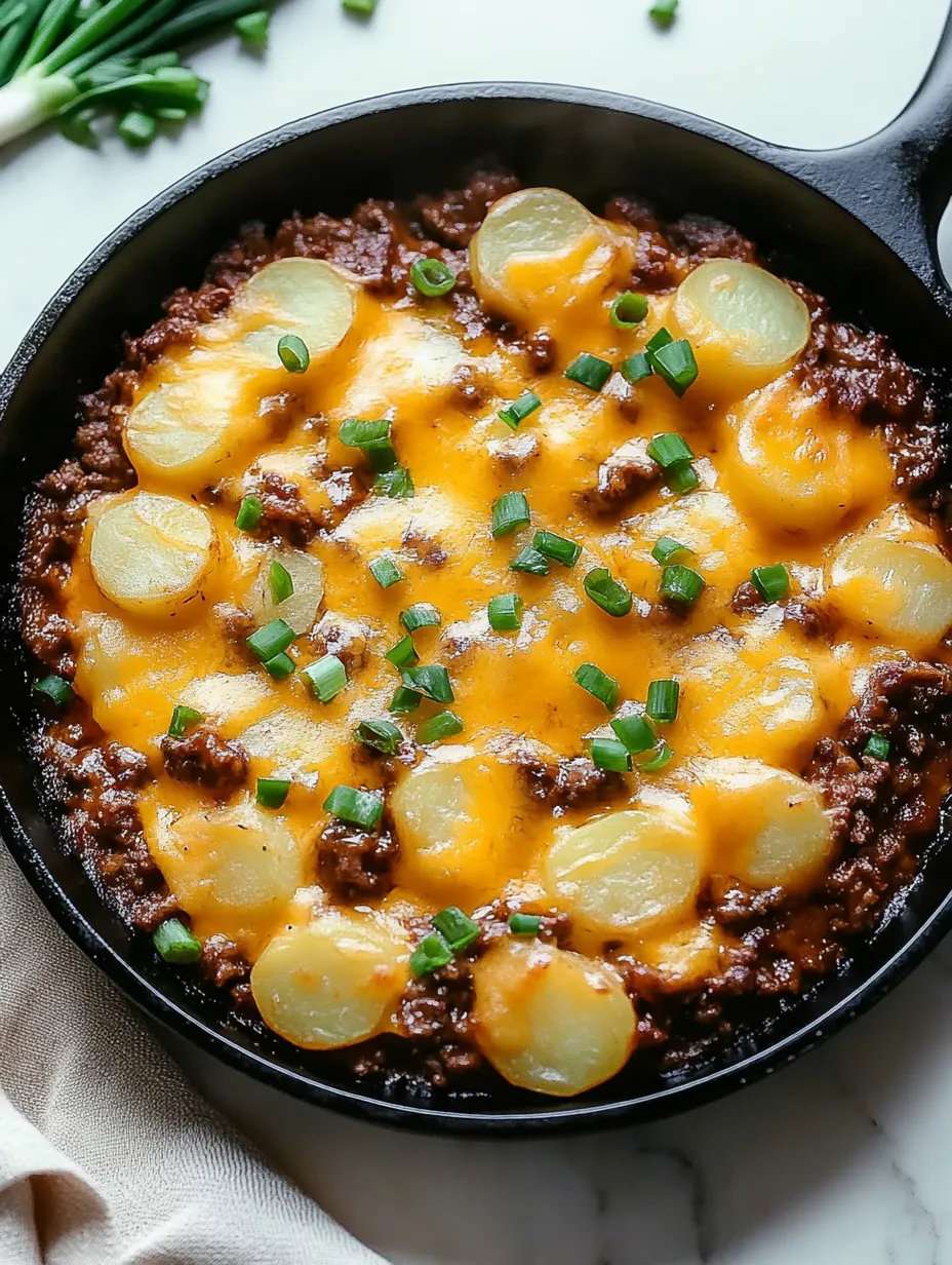 Ground Beef and Potatoes recipe
