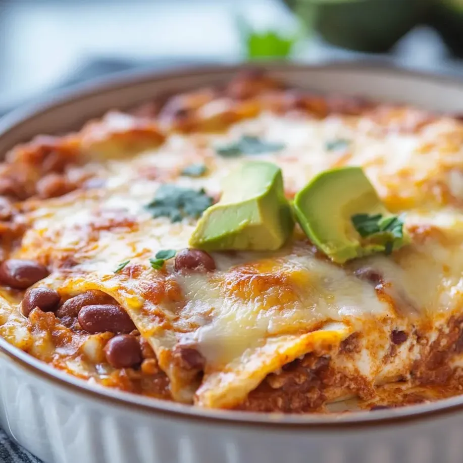Un plato de enchiladas de frijol y queso.