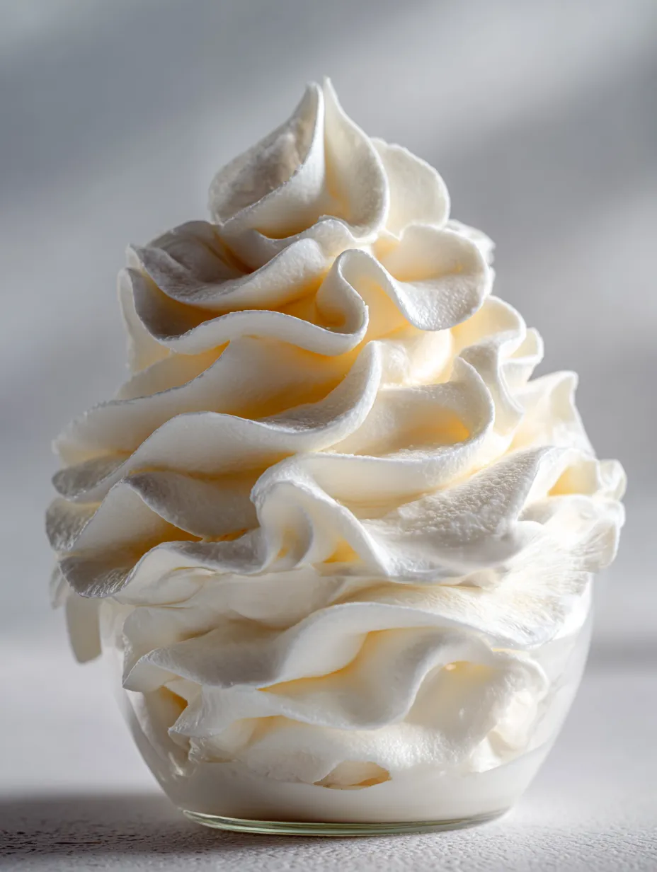 Un postre blanco decorado en copa.