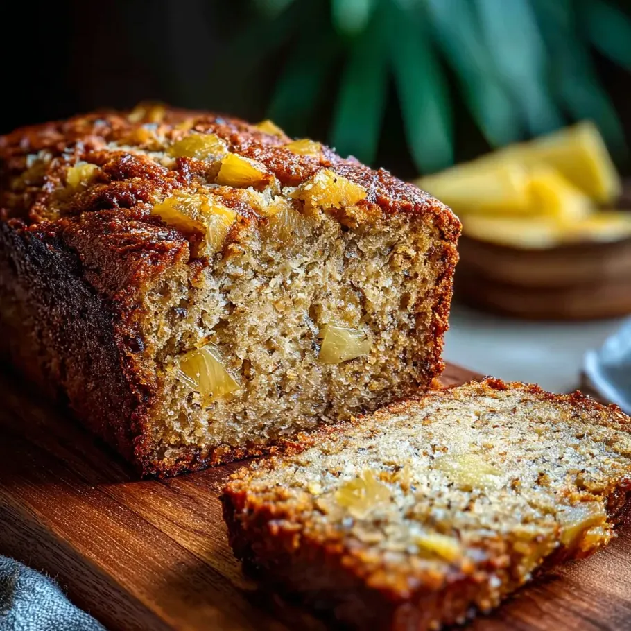 Una rebanada de pan con frutas encima.