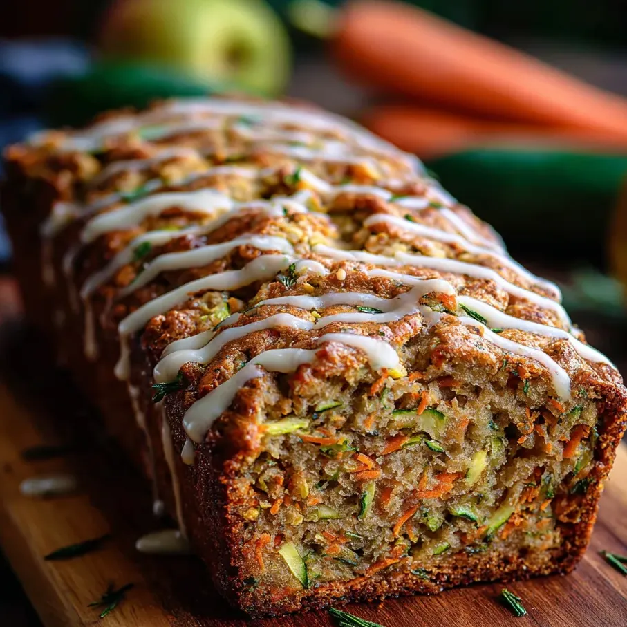 Pan tierno con zanahorias encima.