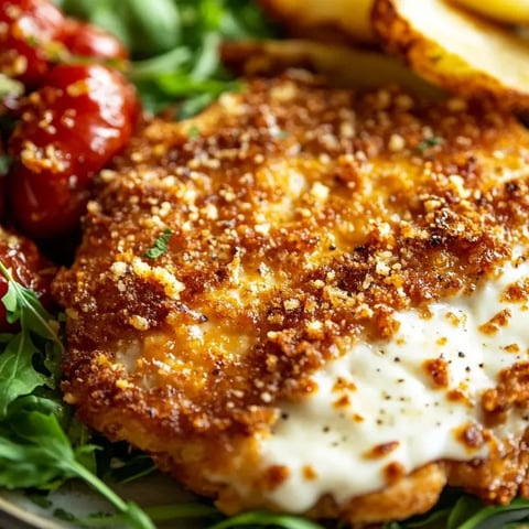 Un plato de comida con pollo y verduras.