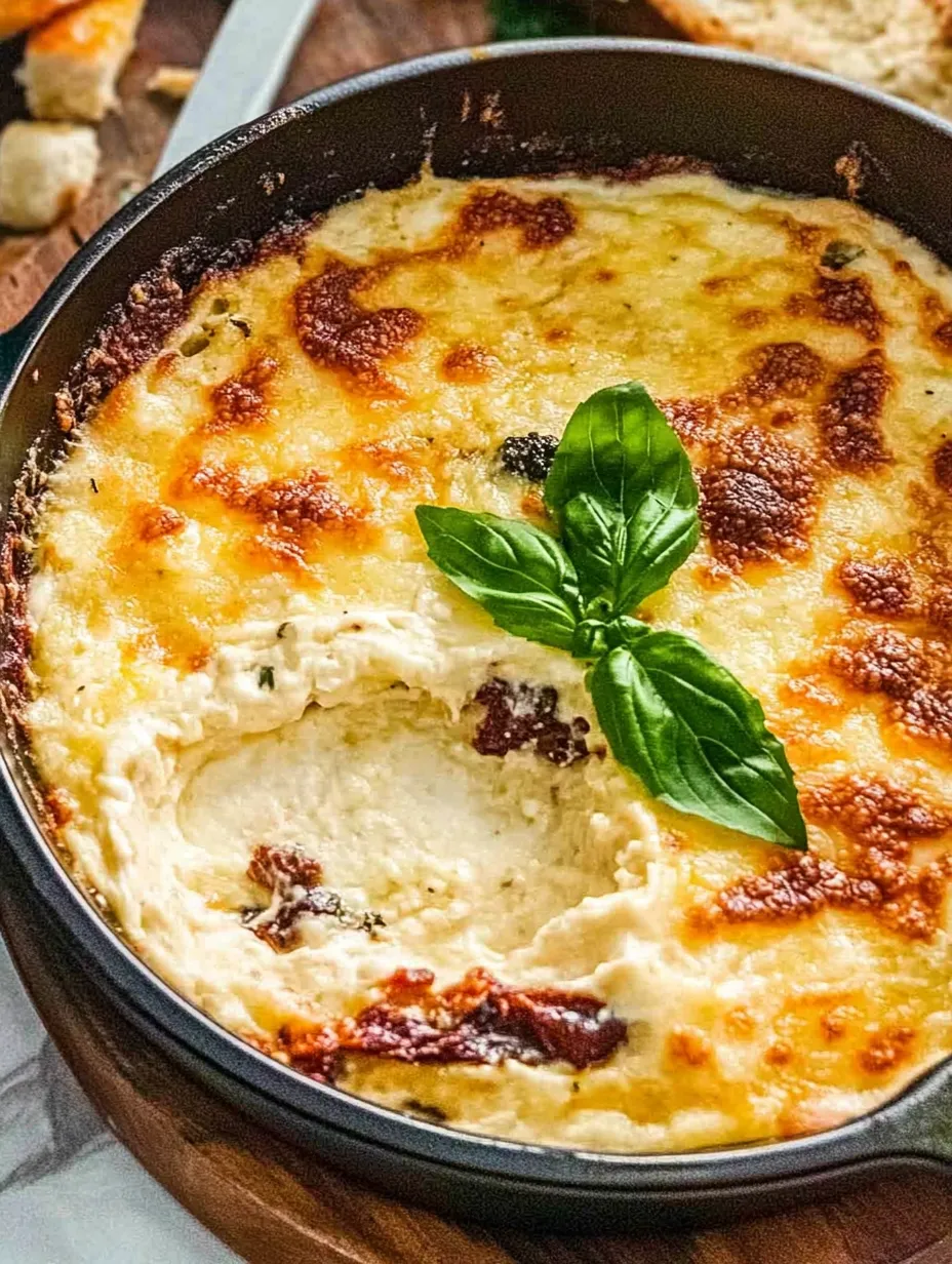 Un primer plano de un queso toscano con verduras.