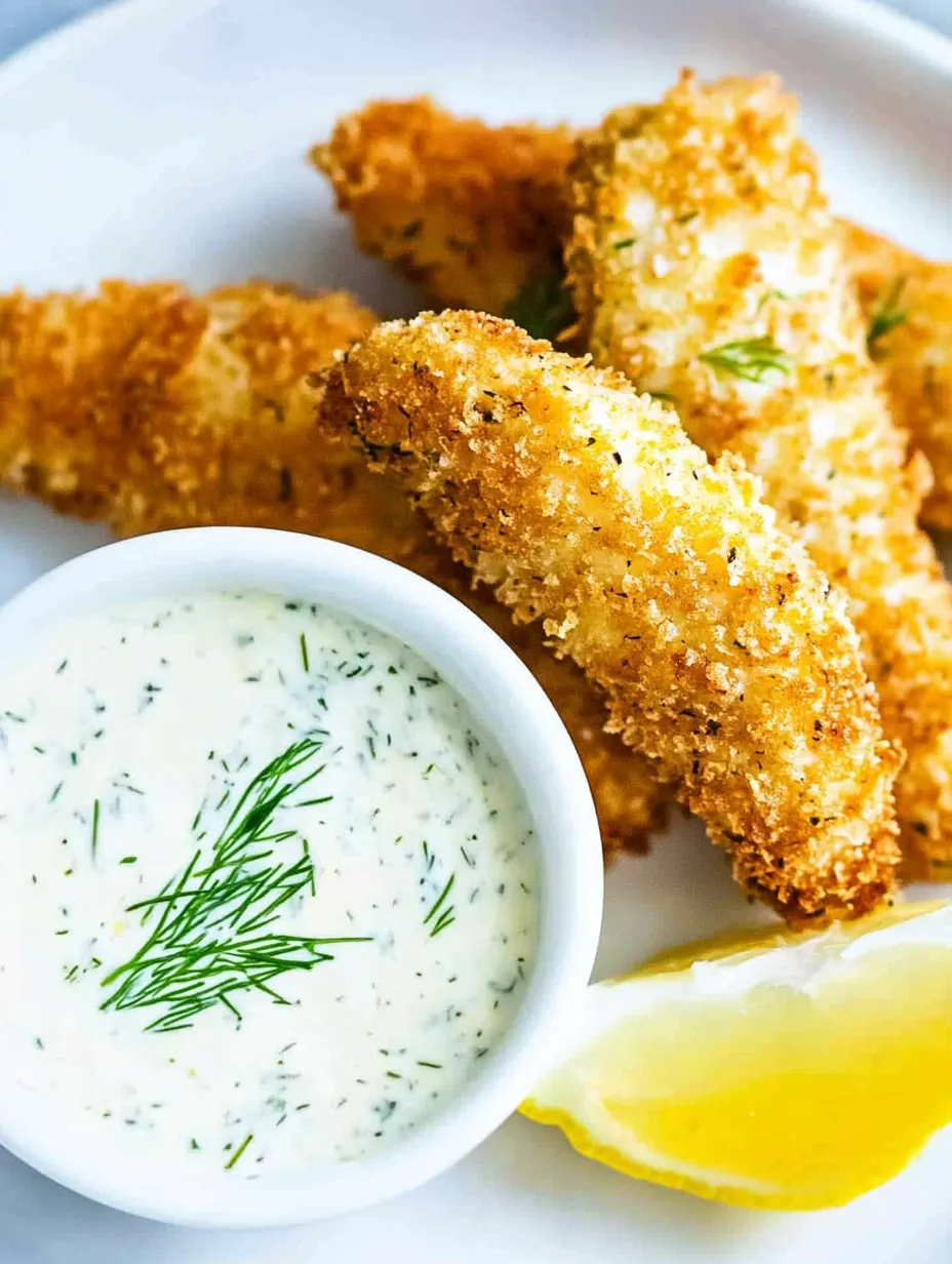Un tazón de salsa tártara con rodaja de limón.