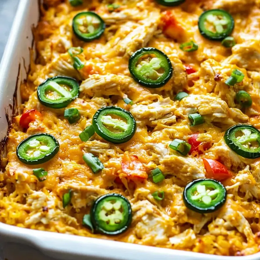 Un plato de Búfalo Jalapeño.