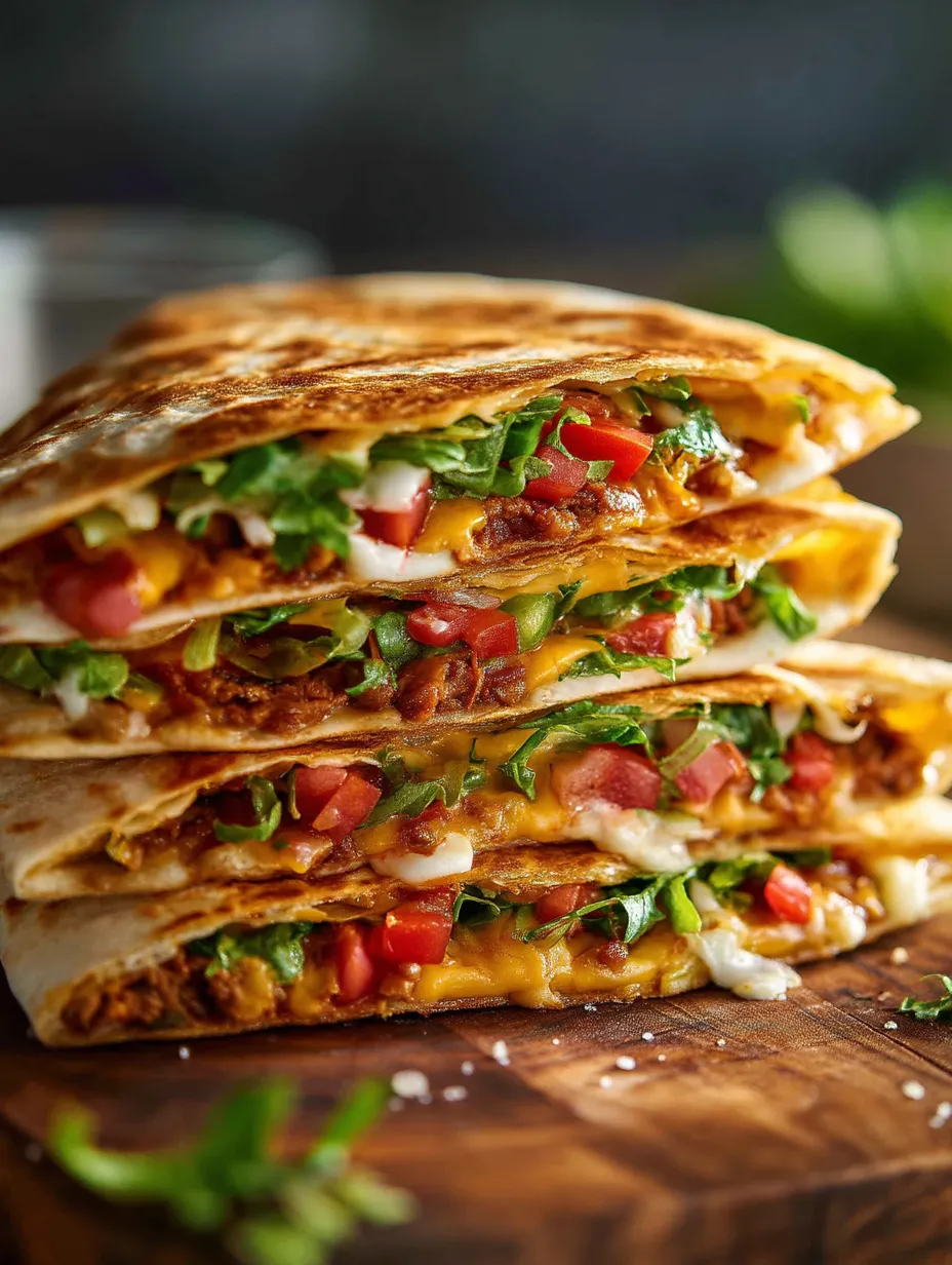 Un Crunchwrap Supreme casero, muy tentador.