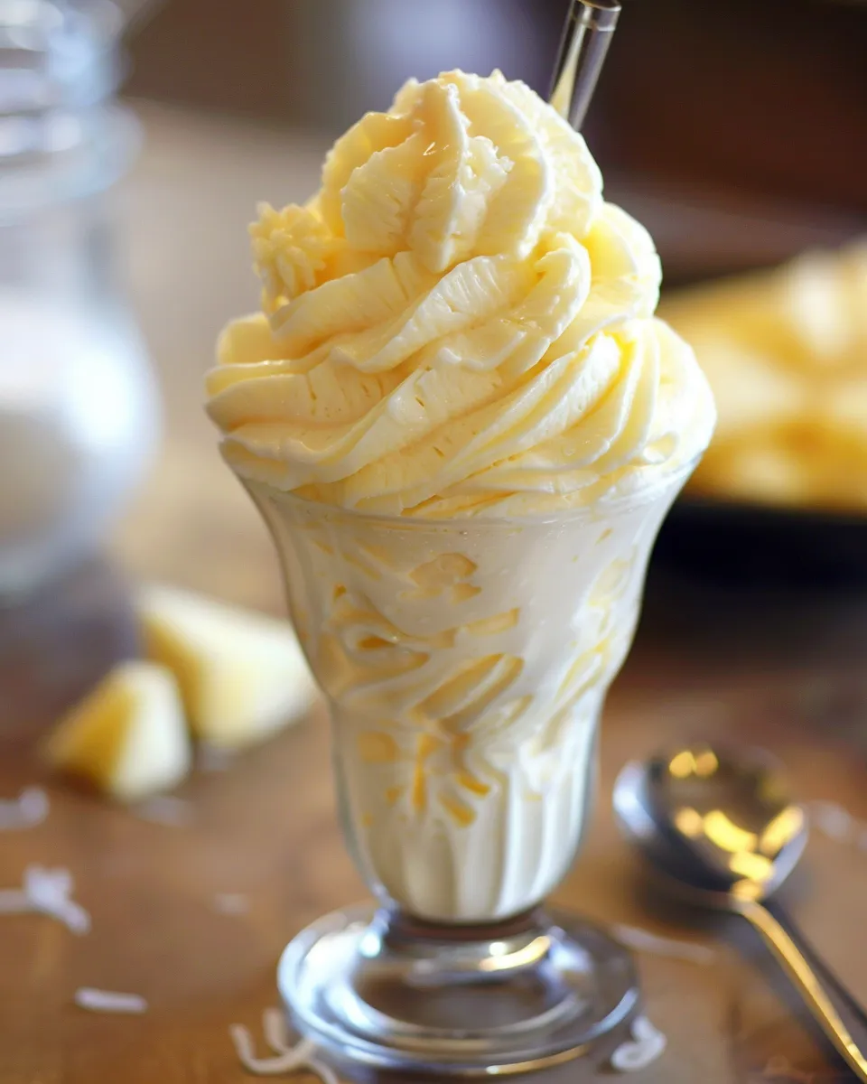 Un Dole Whip con Jus.
