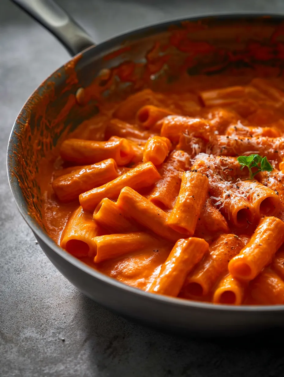 Un tazón con pasta y salsa.
