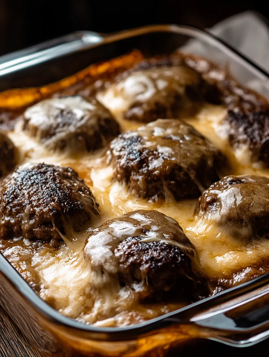 Sartén con albóndigas y queso encima.