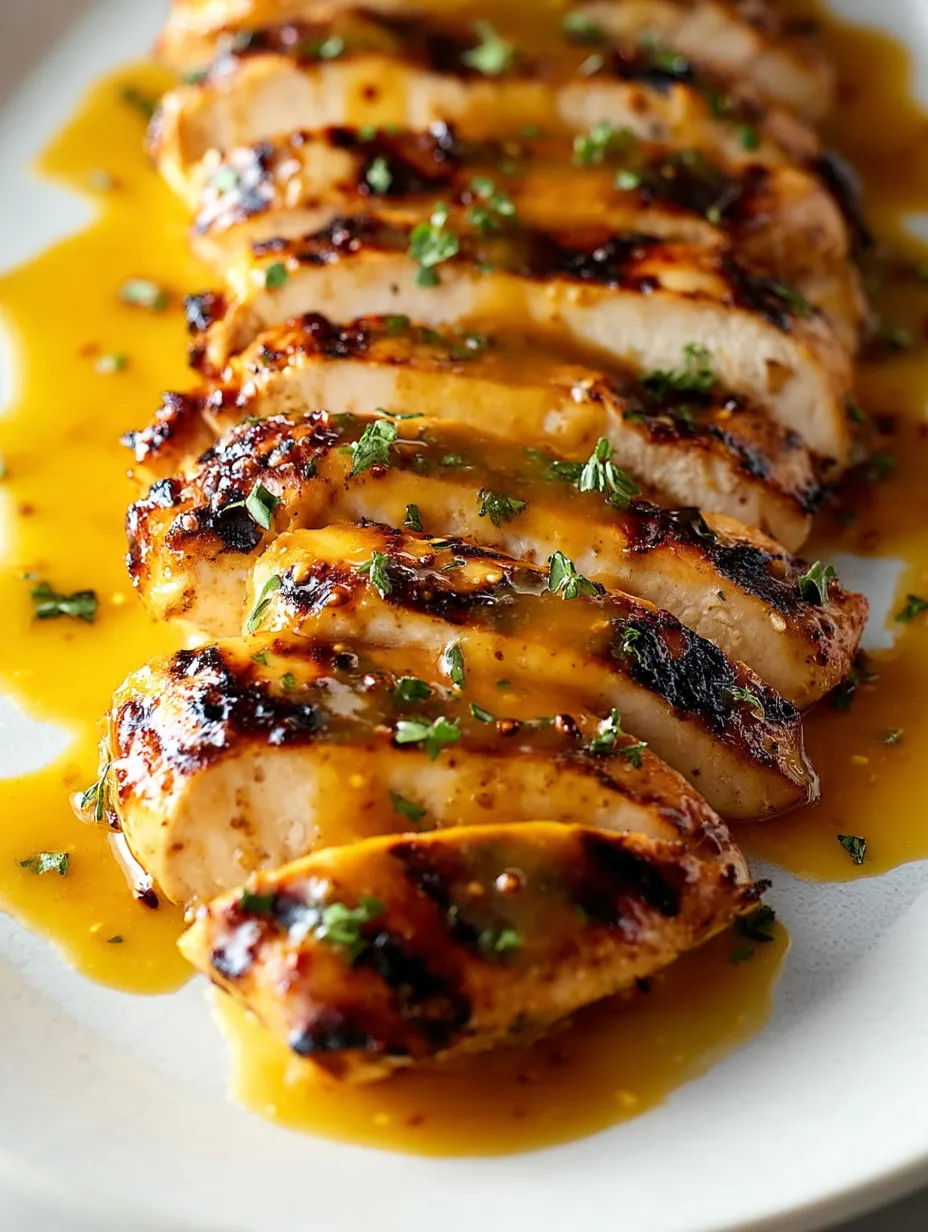 Pollo con salsa en un plato.