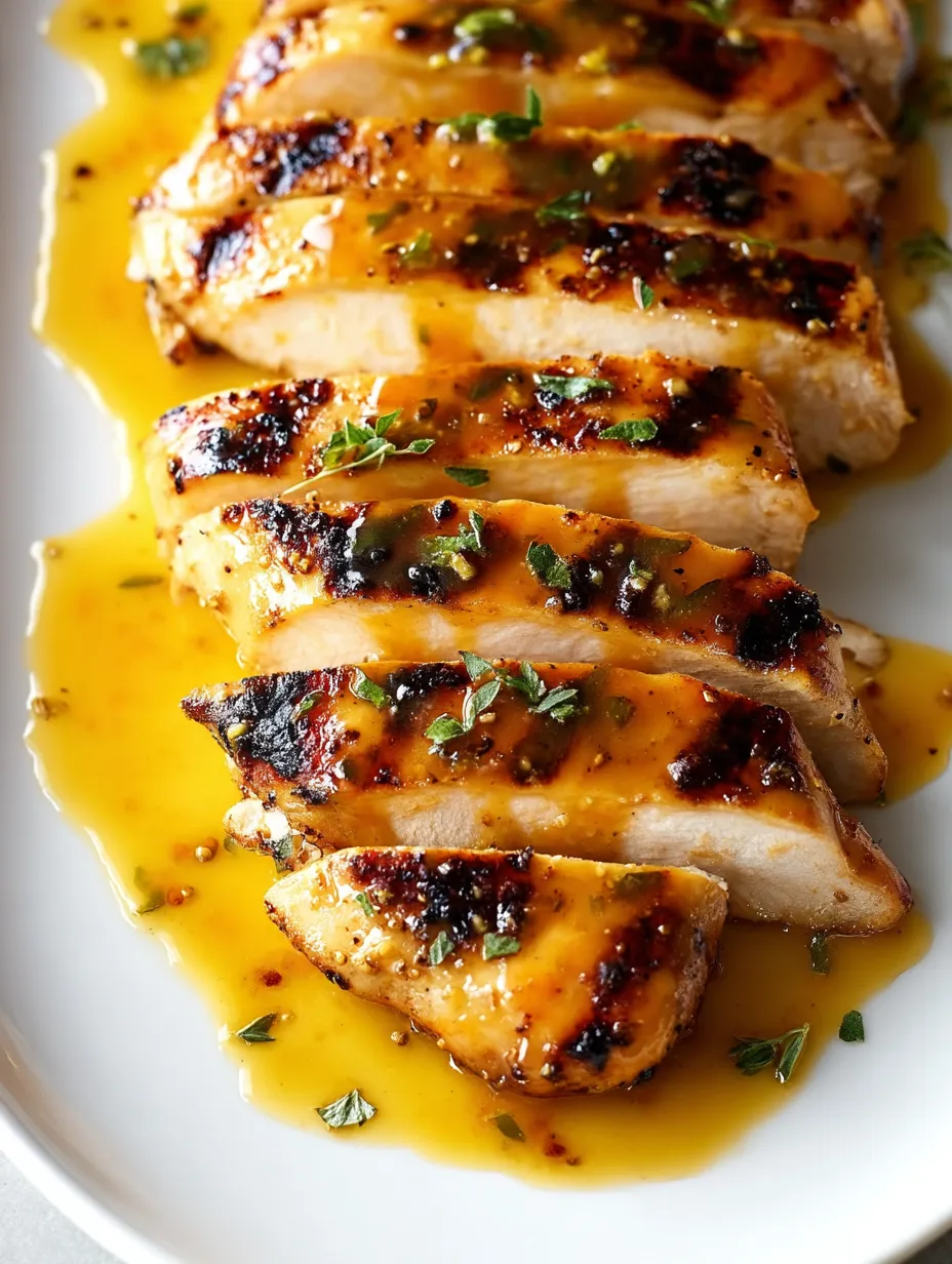 Pollo con salsa en un plato.