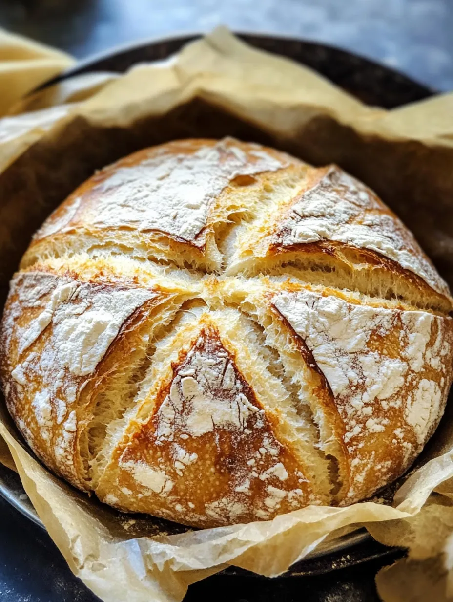 Un pan redondo con corte en cruz arriba.