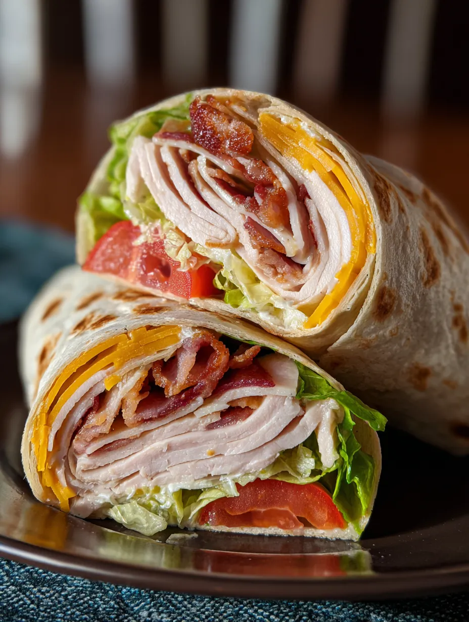 Un sándwich con bacon y lechuga.