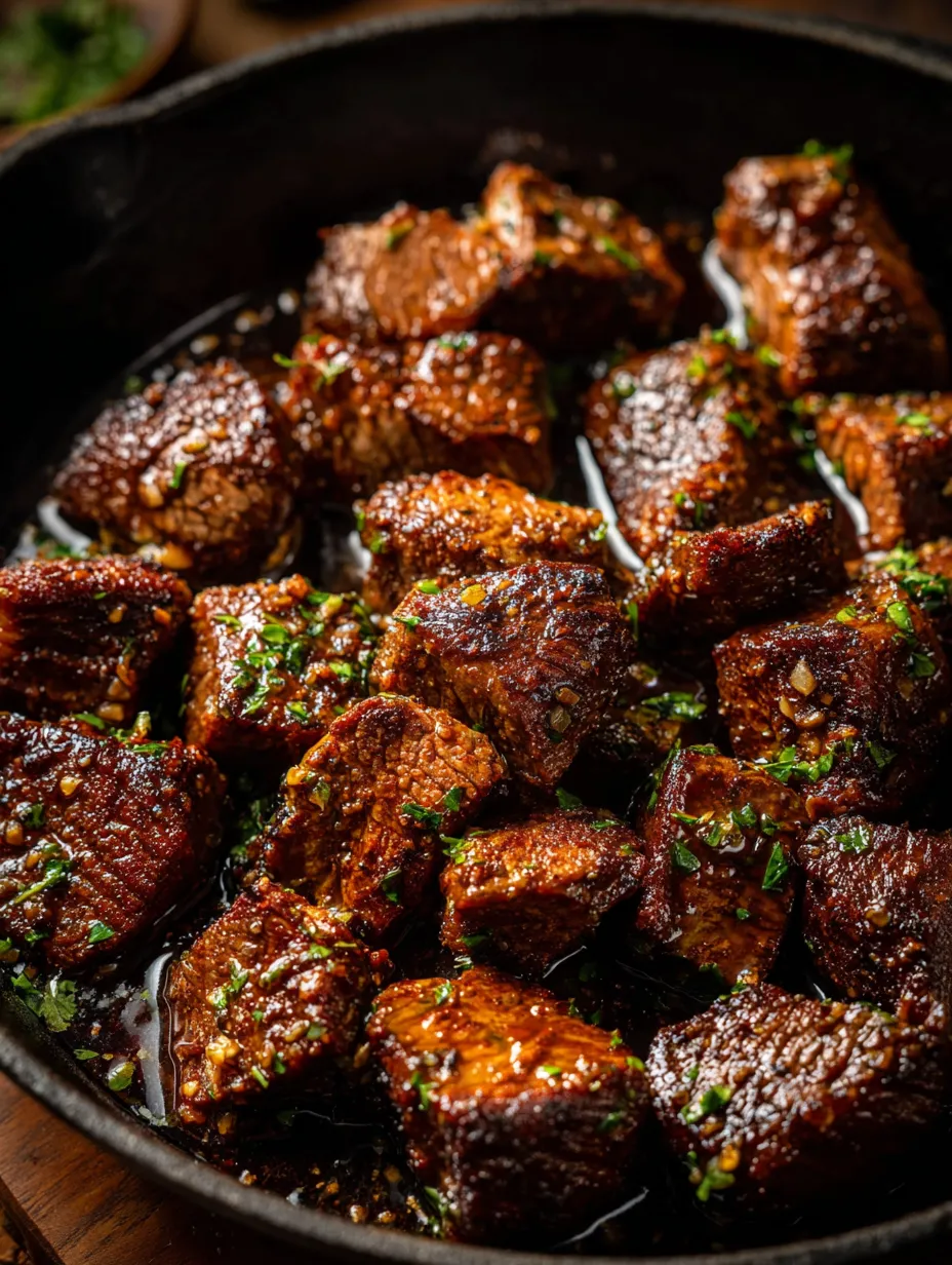Un plato hondo con carne y topping verde.