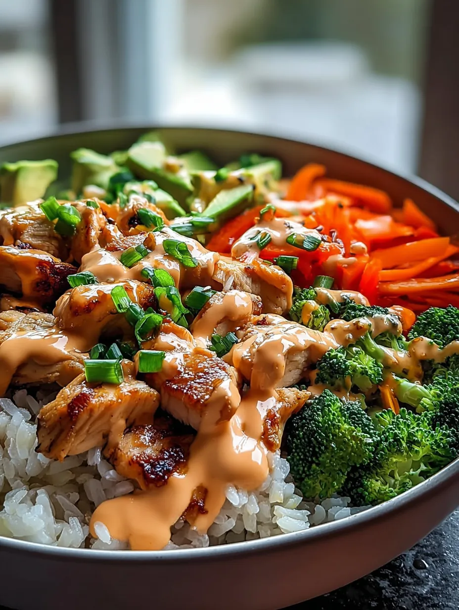 Un bol con arroz, brócoli, zanahorias y carne.