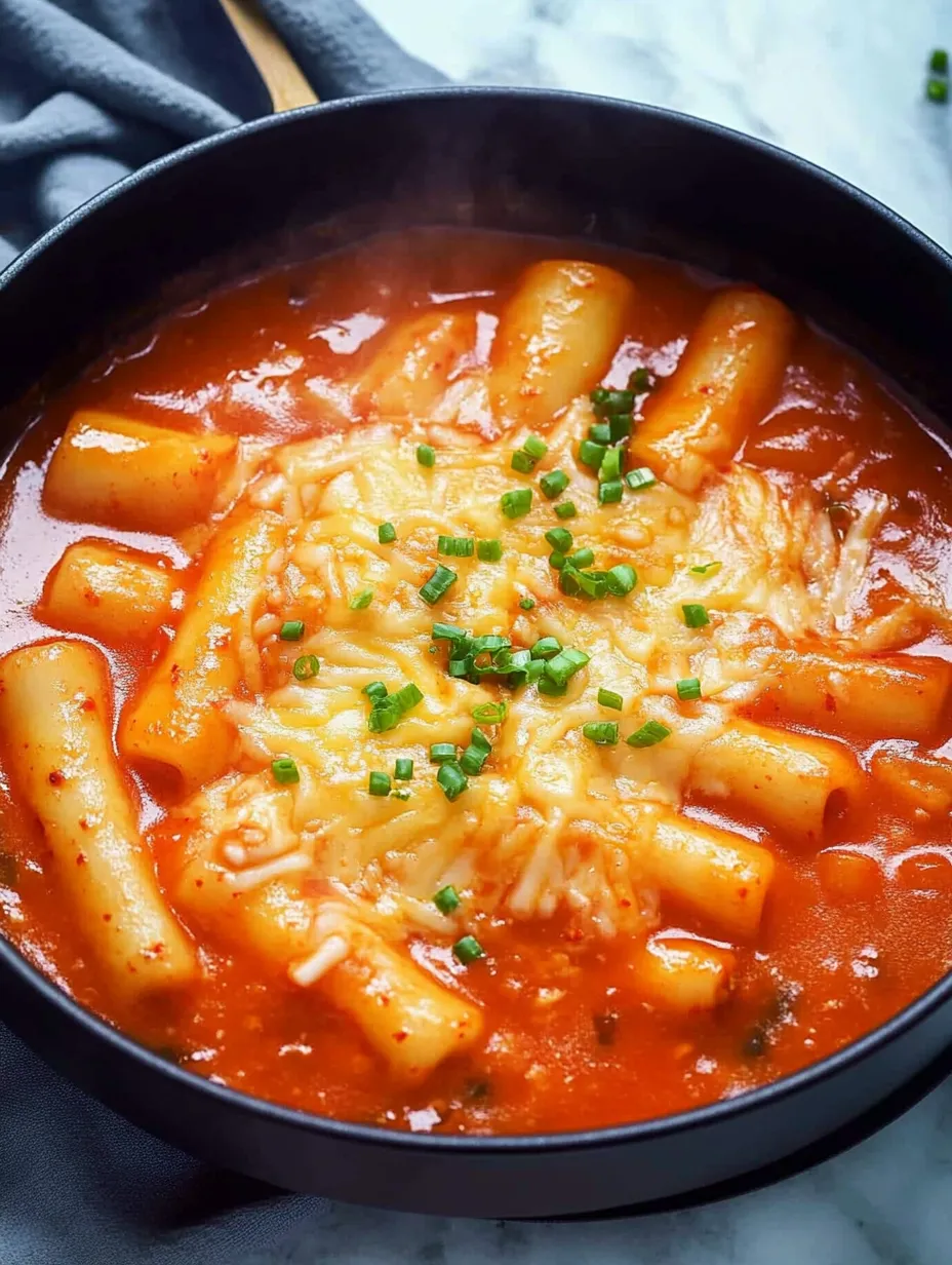 Un plato con pasta, queso y cebollines.