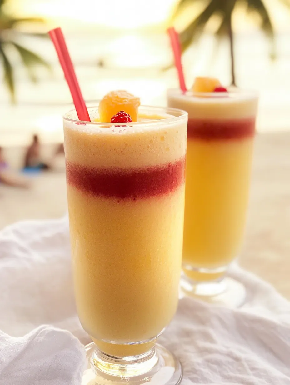 Dos vasos de jugo de naranja con popote.