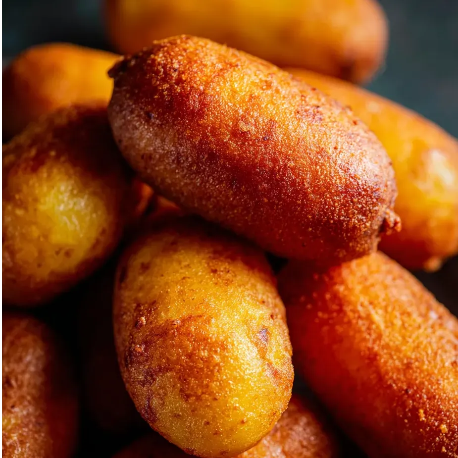 Un montón de papas fritas.