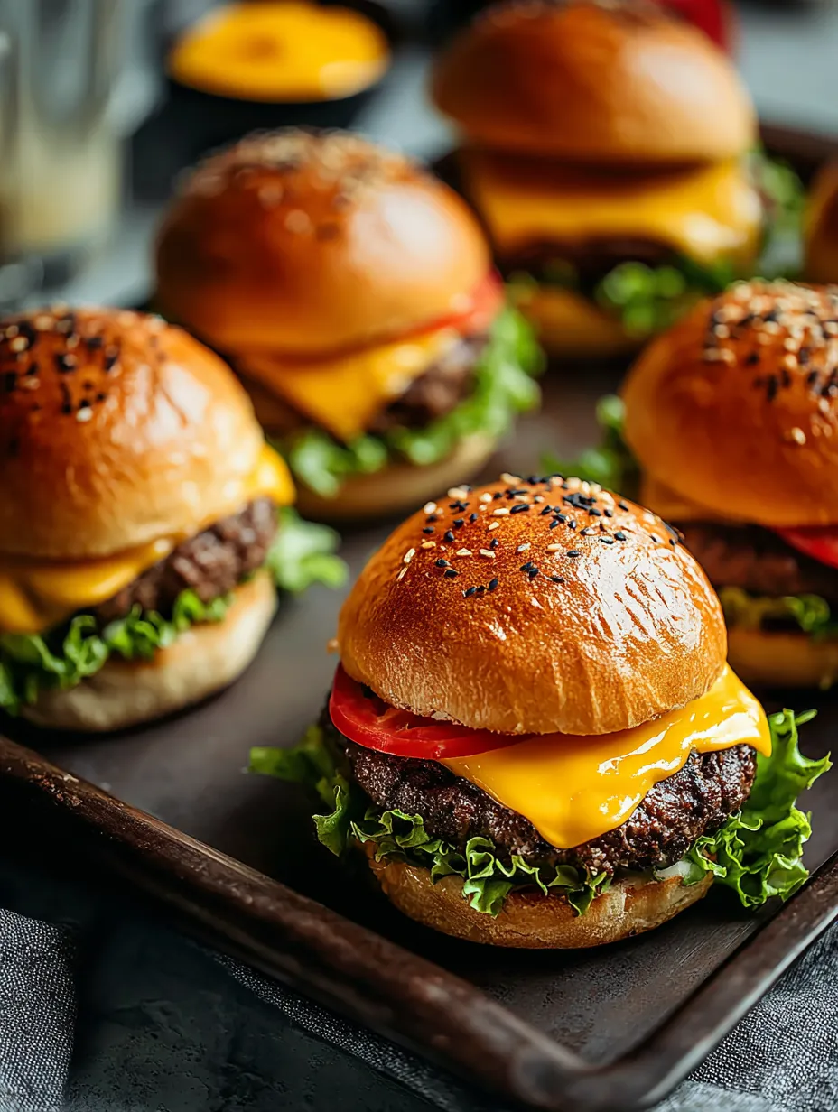 Un plato con hamburguesas, lechuga y tomate.