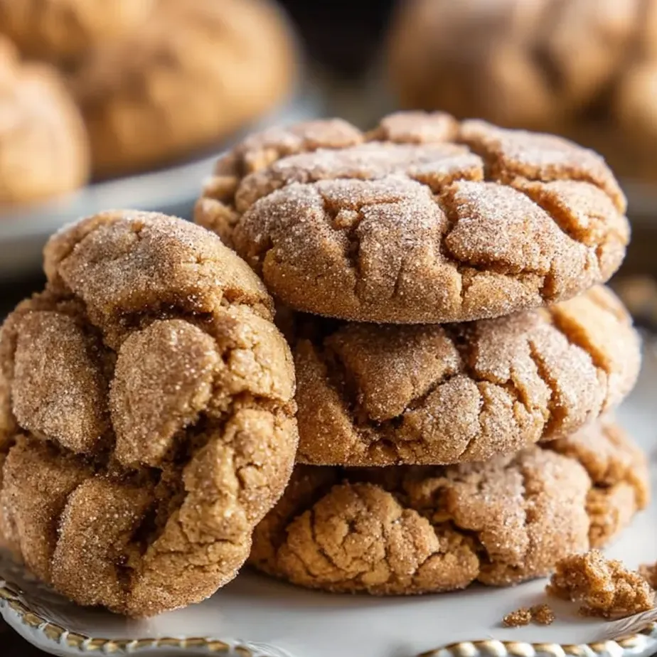 Un plato de galletas cubiertas de azúcar.