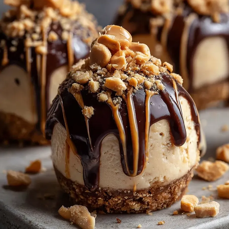 Un postre de chocolate con trozos de nueces encima.