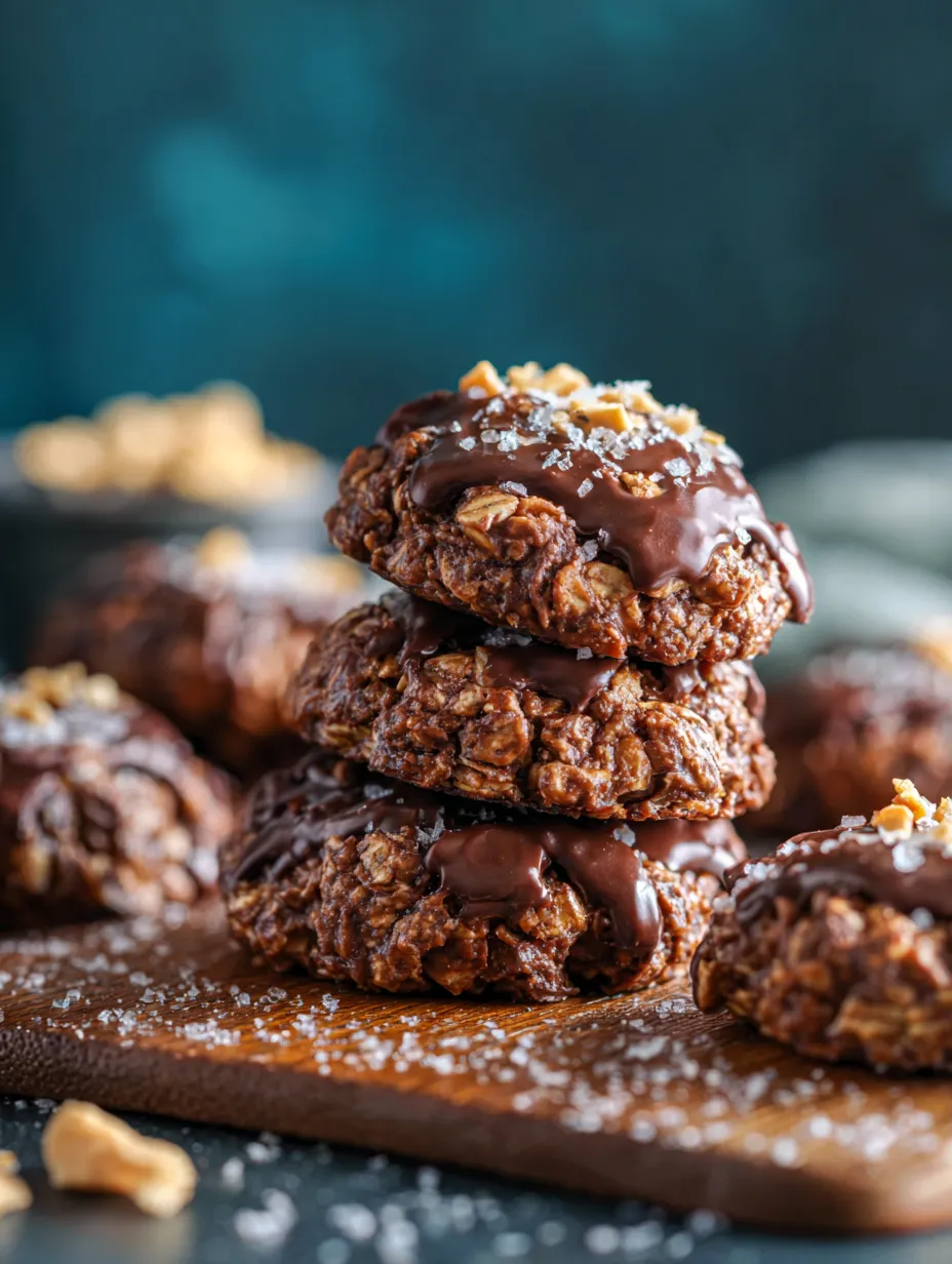 Galletas de chocolate con chips y nueces encima.