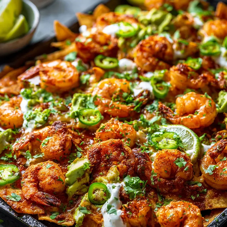 Un riquísimo taco de camarón y aguacate.