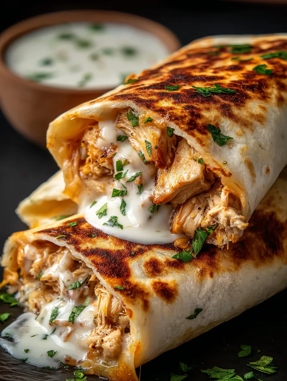 Un burrito con carne y queso.