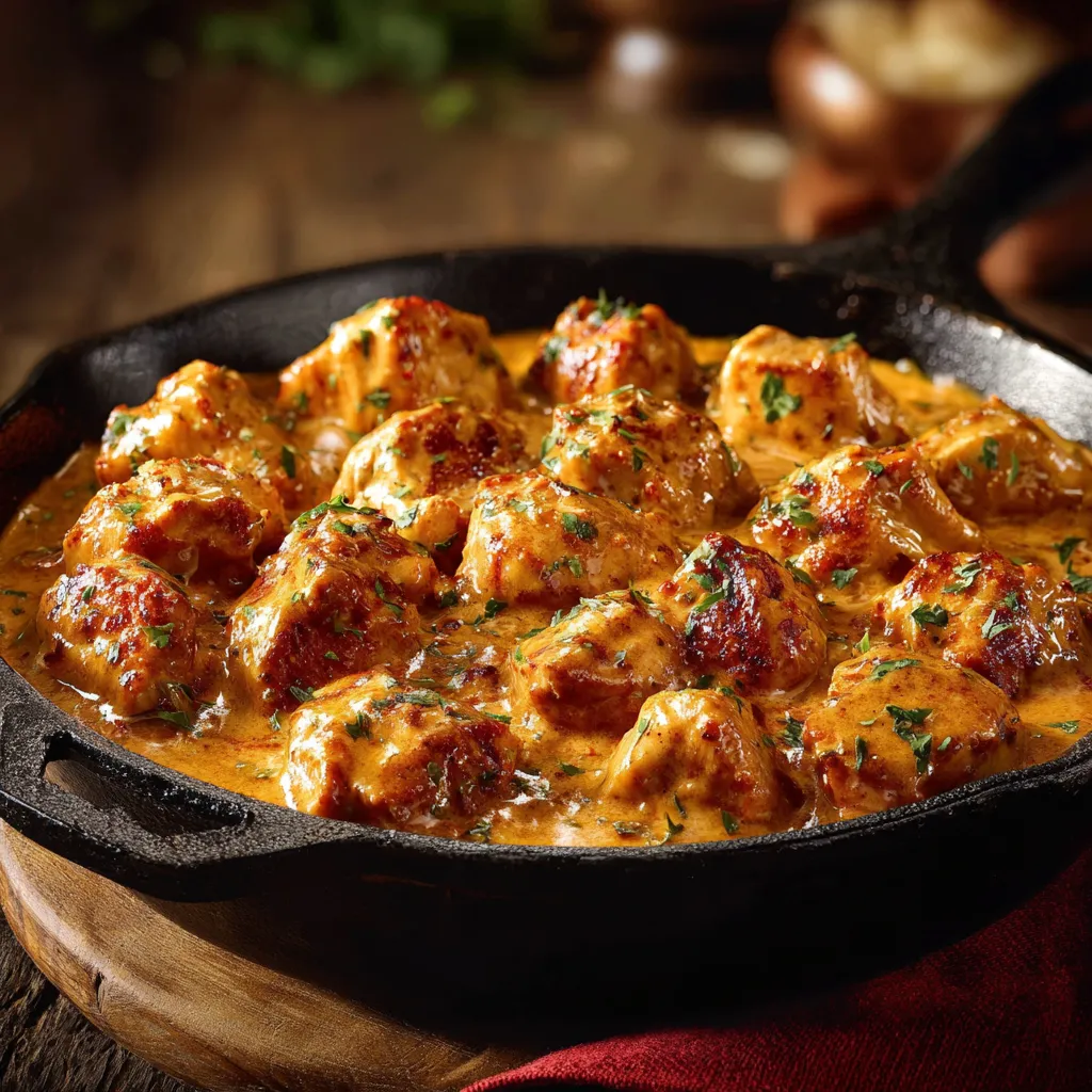 Un cuenco con carcasa de pollo en salsa.