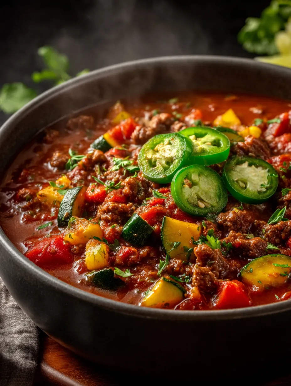 Un bowl con carne, verduras y cebolla mezclados.