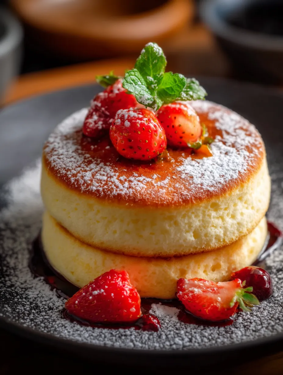 Una taza con topping de pudín, fresas y azúcar en un plato.