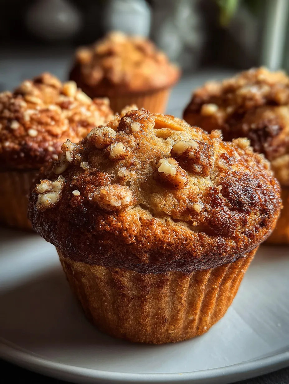Un muffin con nueces y coco.