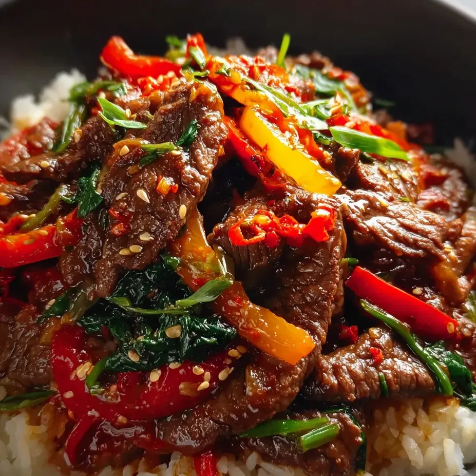 Foto de un bowl con carne, cebolla, pimientos, tomate y cilantro.