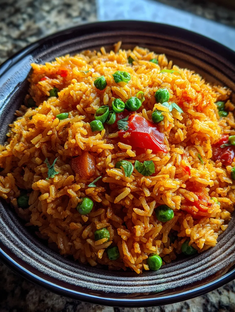Un vaso con arroz y chícharos.