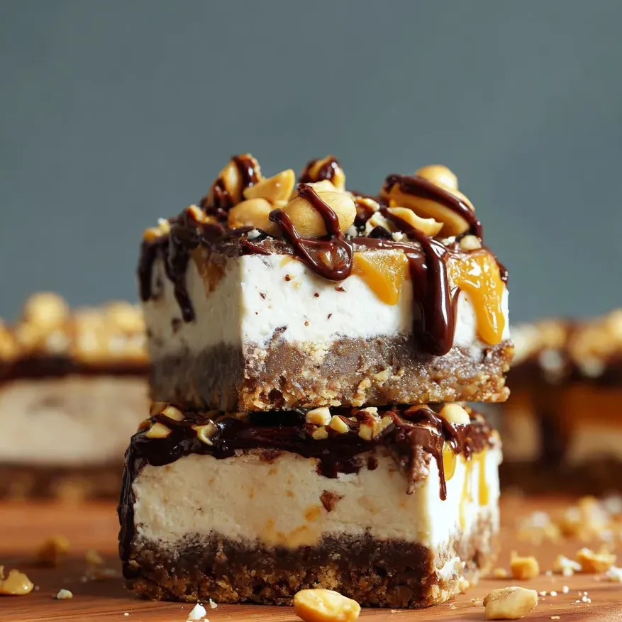 Un postre con chocolate, nueces y más sobre la mesa.