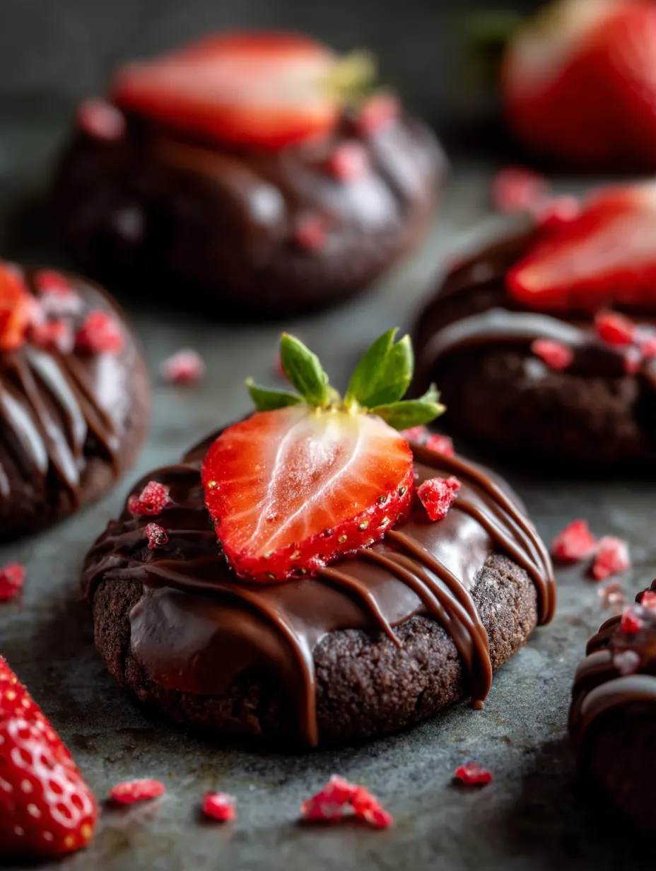 Tarta de chocolate con fresas y chocolate sobre una tableta de chocolate.