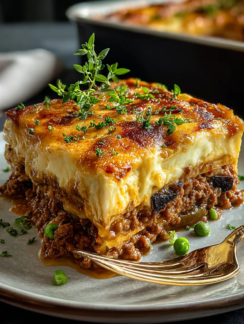 Cucharita dorada con salsa espesa y hebras de pasta encima.