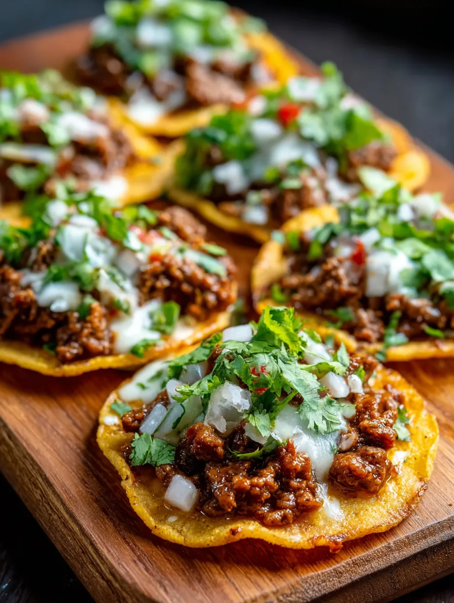 Una tortilla servida con chips y carne encima.