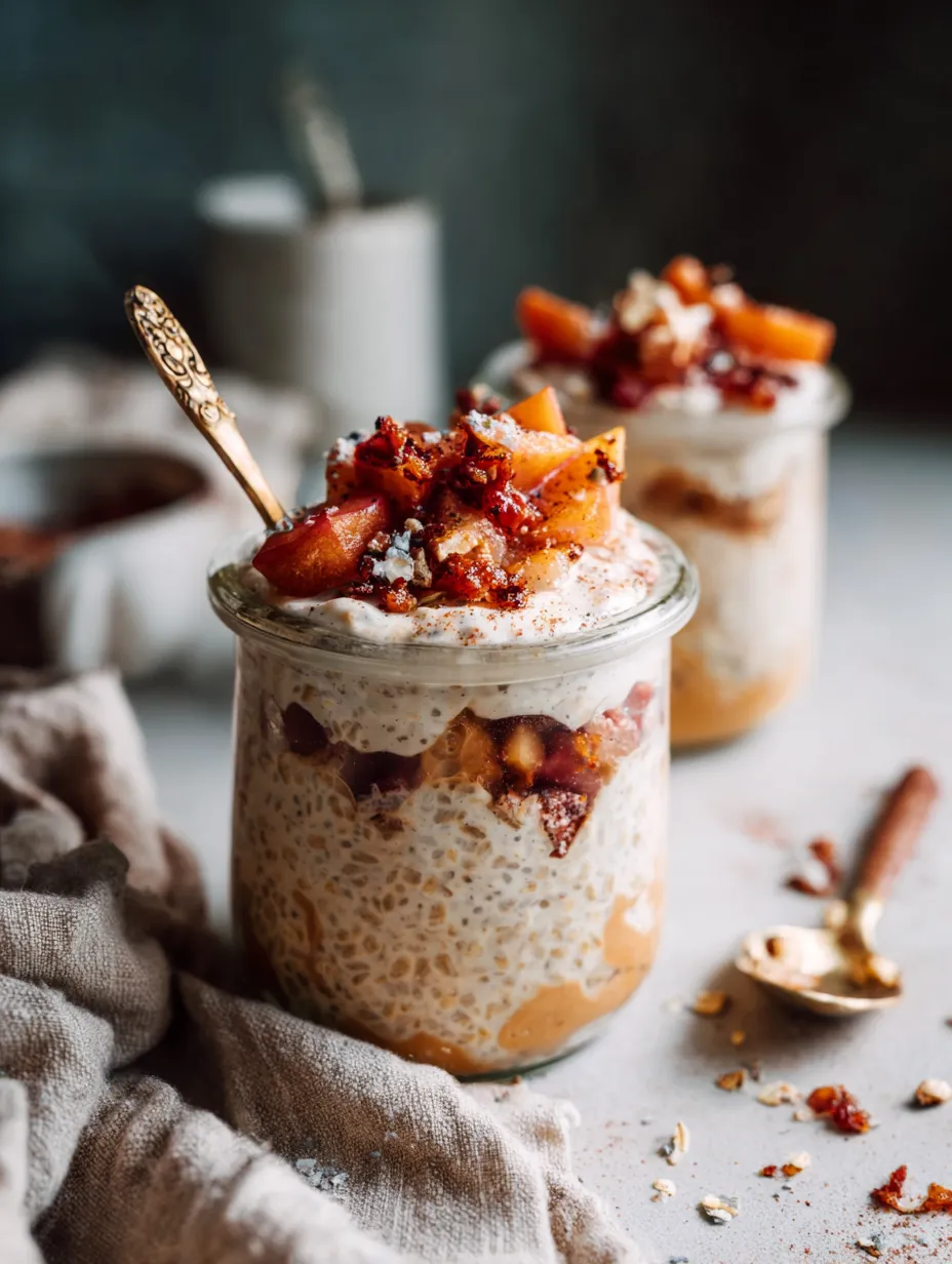 Un vaso con frutas, nueces y un poco de queso.