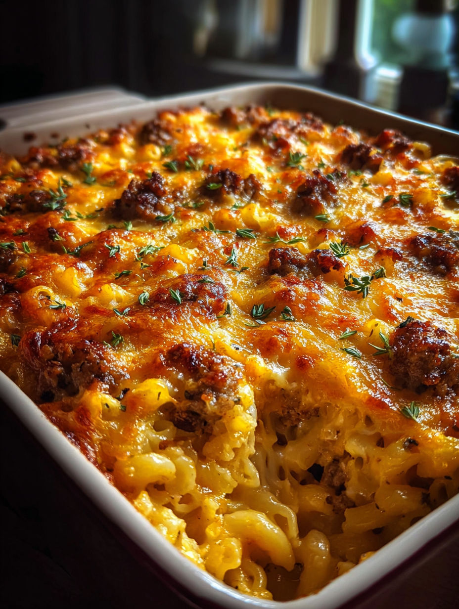 Un plato de guiso Amish de domingo.