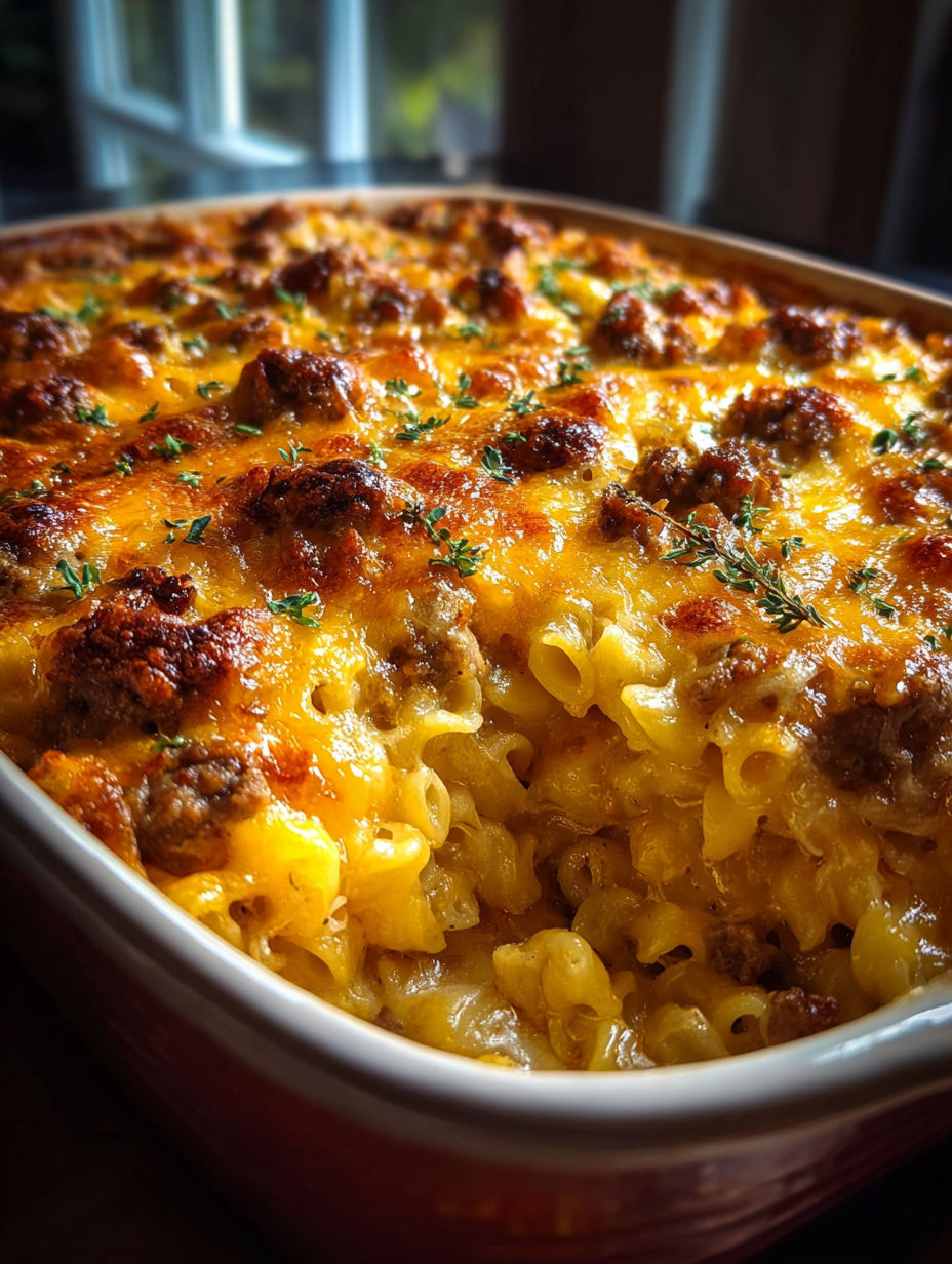 Un plato de guiso Amish de domingo.