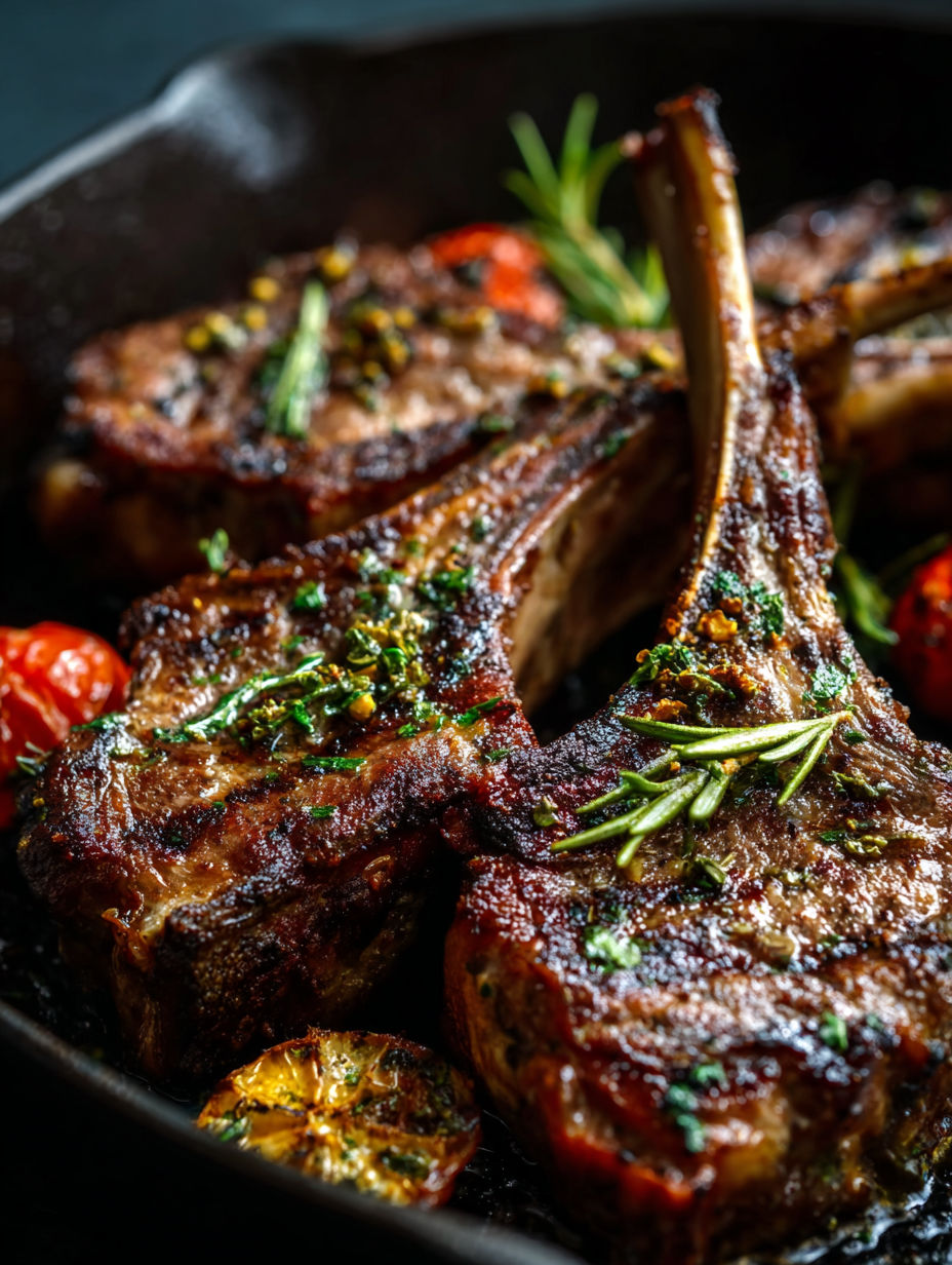 Un plato delicioso de carne y verduras