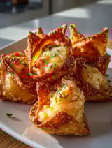 Un plato con comida deliciosa.