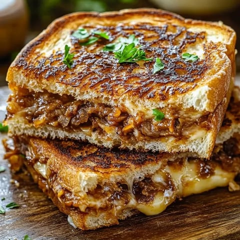 Un sándwich de queso a la plancha con carne dentro.