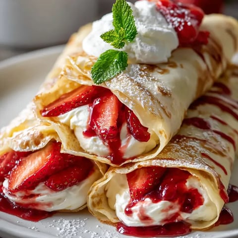 Plato con fresas y crema batida encima.