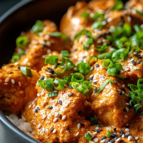 Un bowl con arroz y pollo.