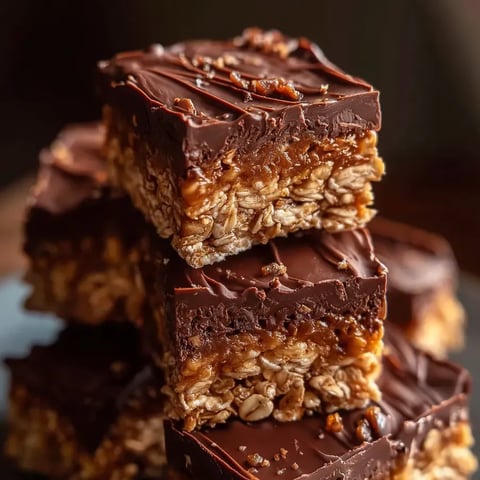 Cubierta de chocolate con frutos secos encima de una barra.