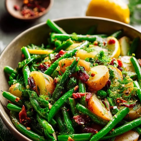 Un bol con verduras variadas, como pepinos, cebollas y tomates, decorado con un trozo de limón.