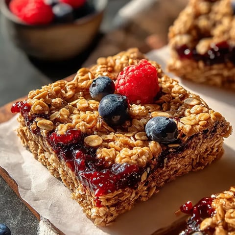 Un tazón con papilla, frambuesa, arándanos y nueces encima.